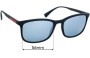 Sunglass Fix Replacement Lenses for Prada SPS01T & PS01TS - 56mm Wide 