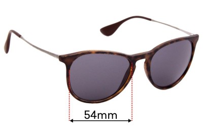 Ray Ban RB4171 Erika Replacement Lenses 54mm wide 