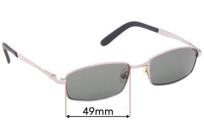 Ray Ban RJ9504-S Replacement Lenses 49mm wide 