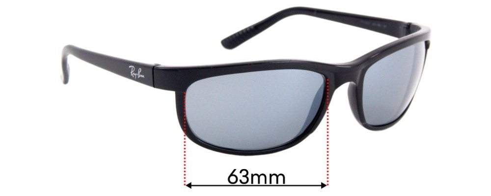 Ray Ban RB2027 Replacement Lenses  63mm