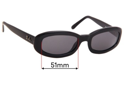 Ray Ban RB2111 Rituals Replacement Lenses 51mm wide 