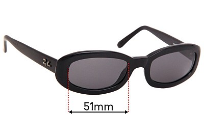 Ray-Ban RB2111 Rituals Verres de Remplacement 51mm wide 