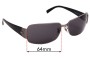 Sunglass Fix Replacement Lenses for Ray Ban RB3332 - 64mm Wide 
