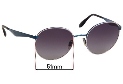 Ray Ban RB3537 Replacement Lenses 51mm wide 