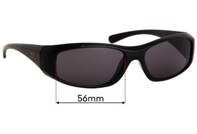 Ray Ban RB4103 Replacement Lenses 56mm wide 