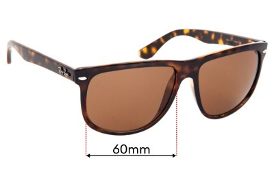 Ray Ban RB4147 Replacement Lenses 60mm wide 