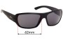 Sunglass Fix Replacement Lenses for Ray Ban RB4150 - 62mm Wide 