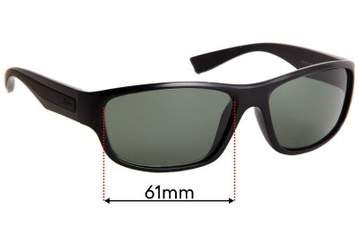 Ray Ban RB4196 Replacement Lenses 61mm wide 