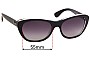 Sunglass Fix Replacement Lenses for Ray-Ban RB4227 - 55mm Wide 