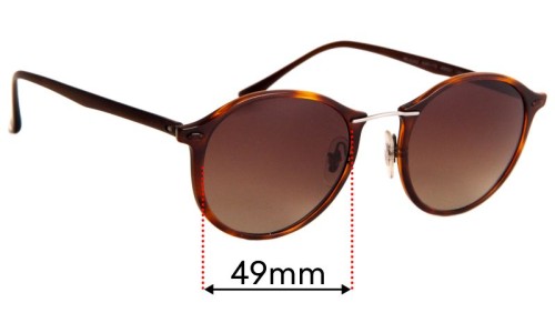 Ray Ban RB4242 LightRay Replacement Lenses 49mm wide 