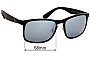 Sunglass Fix Verres de Remplacement pour Ray-Ban RB4264 - 58mm Wide 