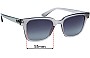 Sunglass Fix Replacement Lenses for Ray-Ban RB4323 - 51mm Wide 