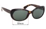 Sunglass Fix Replacement Lenses for Ray Ban RB4325 - 59mm Wide 