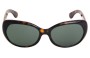 Ray Ban RB4325 Replacement Lenses Front View 