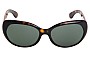Ray Ban RB4325 Replacement Lenses Front View 