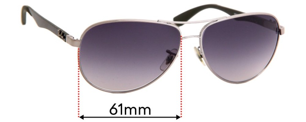 ray ban rb8313 replacement lens