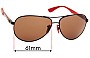 Sunglass Fix Replacement Lenses for Ray-Ban RB8313-M Tech - 61mm Wide 