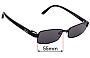 Sunglass Fix Lentes de Repuesto para Ray-Ban RB8726-D - 55mm Wide 