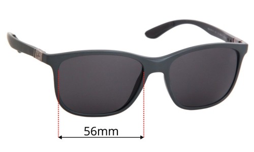 Sunglass Fix Replacement Lenses for Ray Ban RB4330-CH Chromance - 56mm Wide 