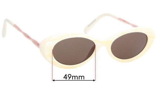 Sunglass Fix Replacement Lenses for Reality High Society - 49mm Wide 