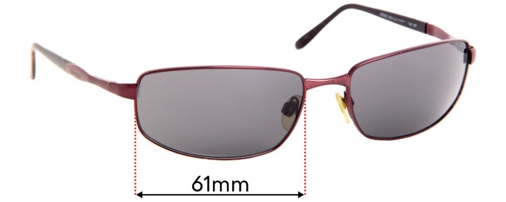 Sunglass Fix Replacement Lenses for Revo 3050 - 61mm Wide