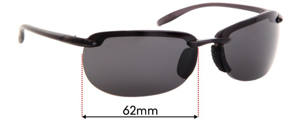 Sunglass Fix Replacement Lenses for Revo RE4021 - 62mm Wide