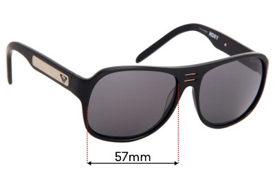 Roxy Chillin Replacement Lenses 57mm wide 