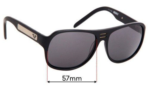 Sunglass Fix Replacement Lenses for Roxy Chillin - 57mm Wide 