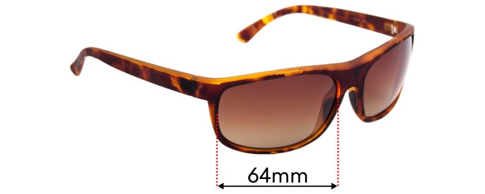 Sunglass Fix Replacement Lenses for Serengeti Alessio - 64mm Wide