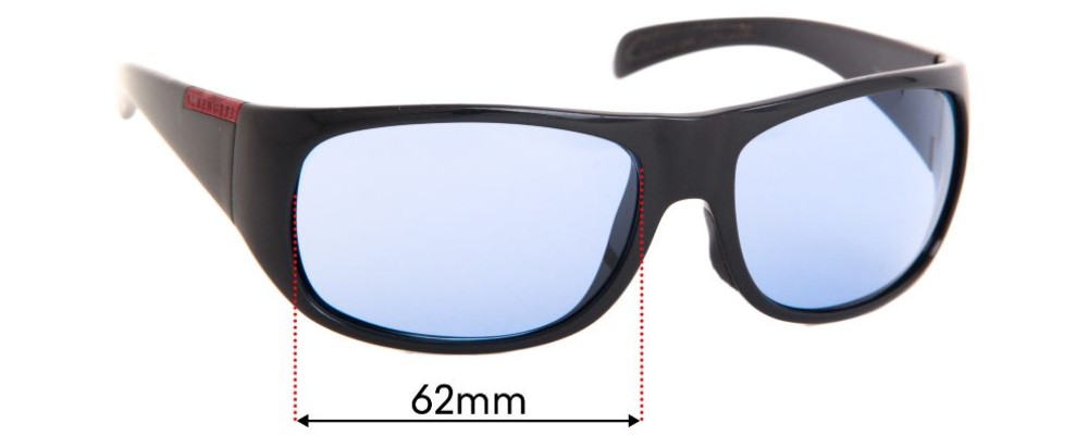 Sunglass Fix Replacement Lenses for Serengeti Mente - 62mm Wide