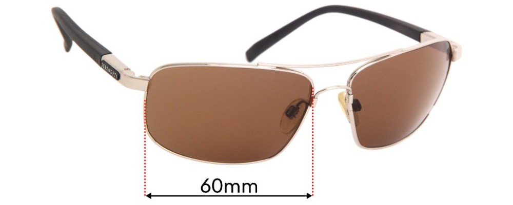 Sunglass Fix Replacement Lenses for Serengeti Palladio - 60mm Wide