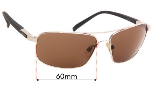 Sunglass Fix Replacement Lenses for Serengeti Palladio - 60mm Wide 