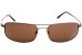 Serengeti Square Aviator Replacement Lenses Front View 
