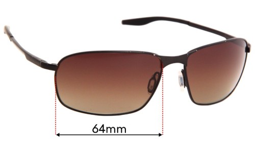 Sunglass Fix Replacement Lenses for Serengeti Varese - 64mm Wide 