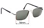Sunglass Fix Replacement Lenses for Sferoflex 2263 - 56mm Wide 