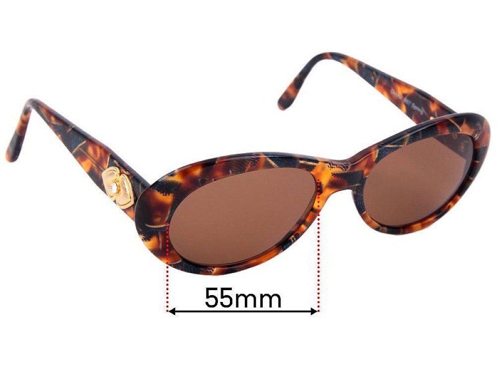 Sunglass Fix Replacement Lenses for Simply Stunning Diane - 55mm Wide Sunglass Fix Replacement Lenses for Simply Stunning Diane - 55mm Wide