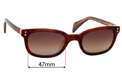 Specsavers Melbourne Replacement Lenses 57mm wide 