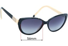 Sunglass Fix Replacement Lenses for Specsavers Sun Rx 118 - 56mm wide