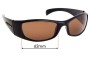 Sunglass Fix Replacement Lenses for Spotters Artic - 62mm Wide 