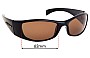 Sunglass Fix Replacement Lenses for Spotters Artic - 62mm Wide 