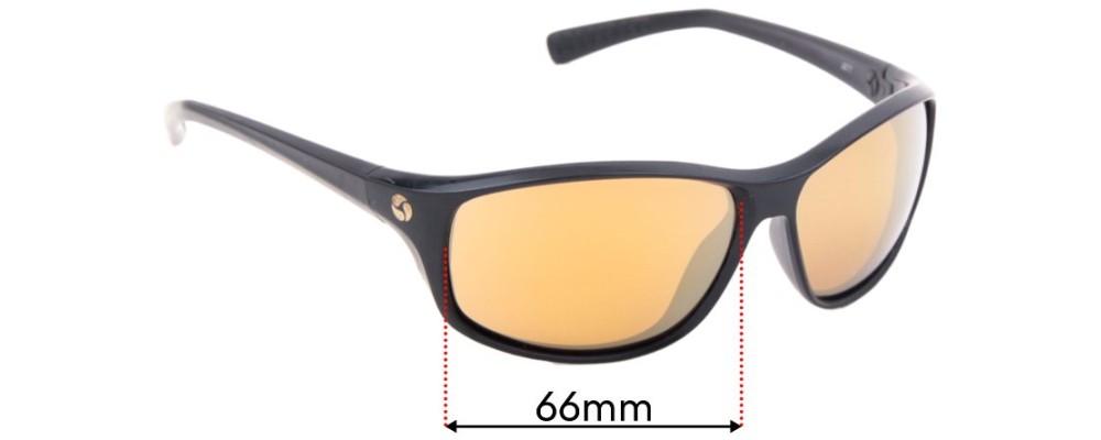 Sunglass Fix Replacement Lenses for Spotters Jett - 66mm wide