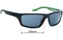 Sunglass Fix Replacement Lenses for Spy Optic Kash - 61mm Wide 