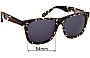Sunglass Fix Verres de Remplacement pour Superdry Passenger - 54mm Wide 