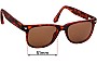 Sunglass Fix Lentes de Repuesto para Superdry SD Sun Rx 02 - 51mm Wide 