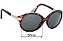 Sunglass Fix Replacement Lenses for Superdry Supersonic - 57mm Wide 