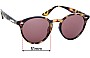 Sunglass Fix Lentes de Repuesto para Szade Henson - 51mm Wide 