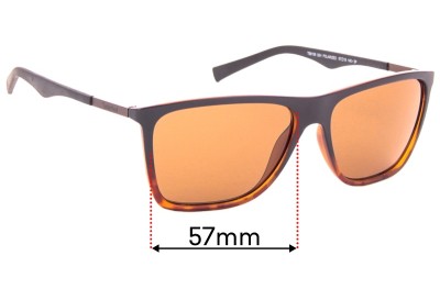 Timberland TB9108 Replacement Lenses 57mm wide 