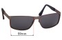 Sunglass Fix Replacement Lenses for Tommy Hilfiger TH Sun Rx 38 - 59mm Wide 