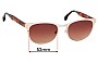 Sunglass Fix Verres de Remplacement pour Toms  Clementine - 52mm Wide 