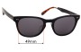Sunglass Fix Replacement Lenses for Toms  Isa - 49mm Wide 